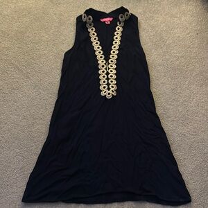 Lilly Pulitzer EUC Size 0 Navy Dress